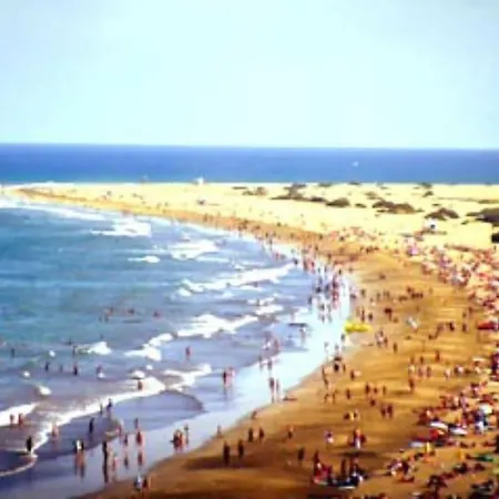 Traumhafte Mit Panoramablick Und Pool Apartment Playa del Inglés